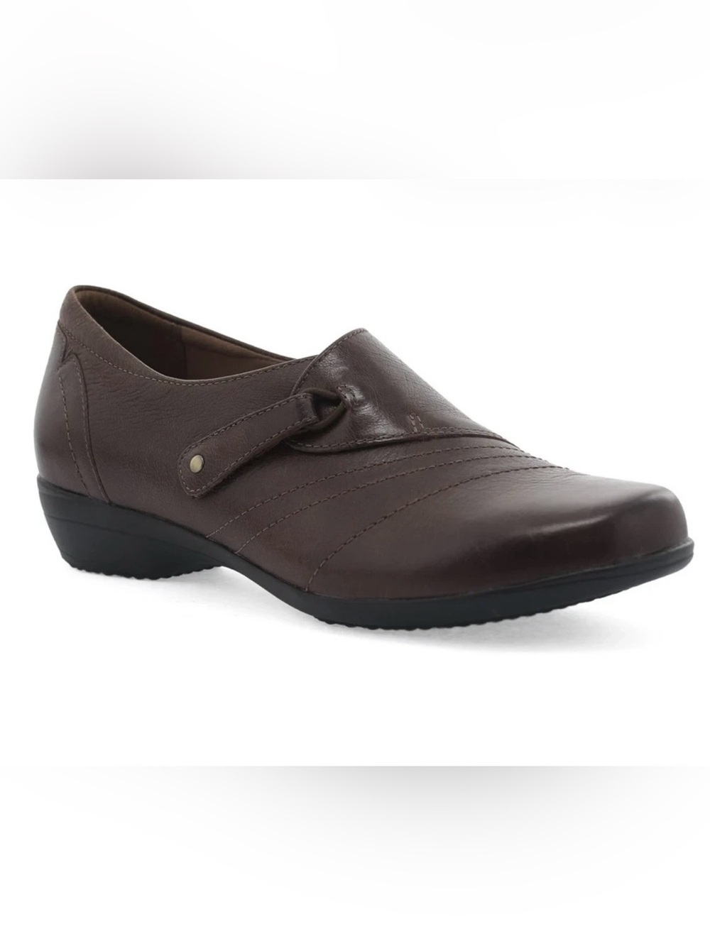 New Cute Women’s Chocolate Burnished Calf Leather Dansko Franny Shoes size 42
